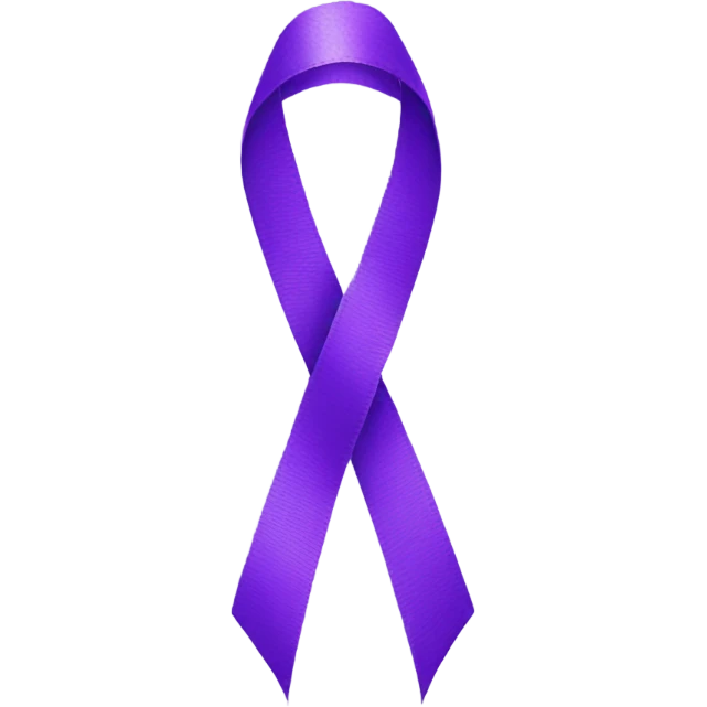 Purple Ribbon emoji