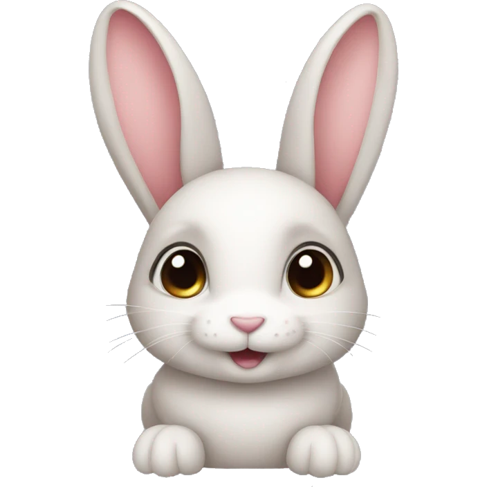 Cute bunny  emoji