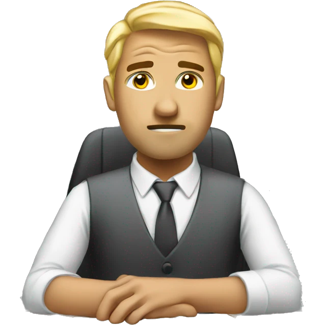boring office job emoji