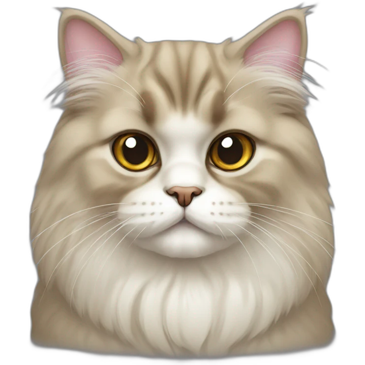 Persian cat emoji