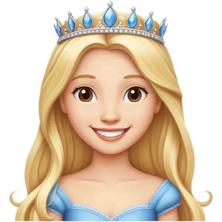 công chúa tóc mây emoji
