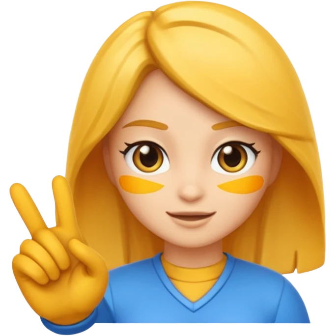 Emojis of the video game character, Kat, from the video game Geavity Rush emoji