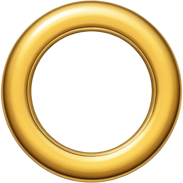 Gold ring emoji