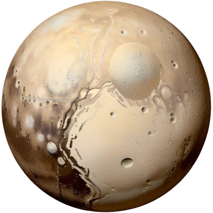 dwarf planet Pluto emoji