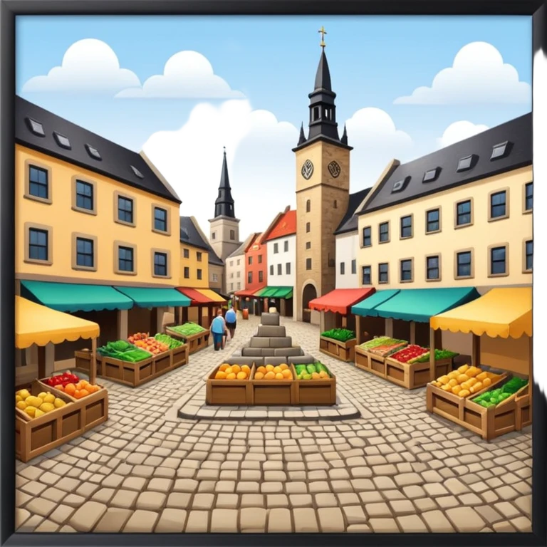market square emoji