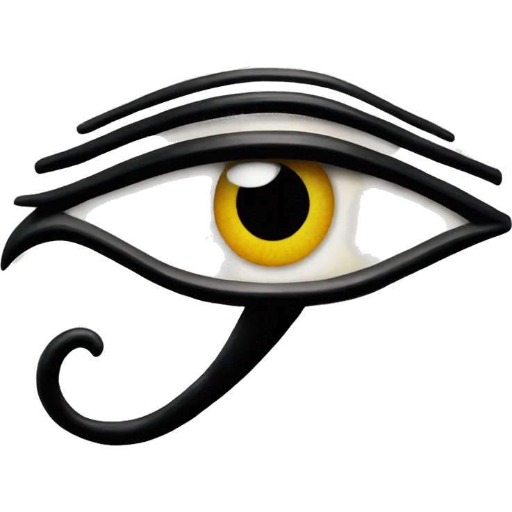 Eye of thoth sacred emoji