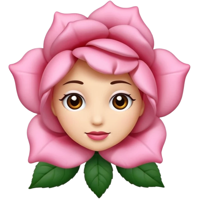 Rosa de porcelana da china emoji