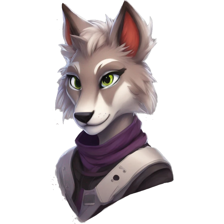 Edgy anthro furry by Falvie, LiLaiRa, AngieWolf emoji