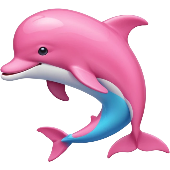 pink dolphin emoji