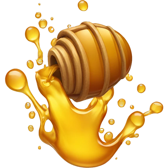 Splash of honey emoji