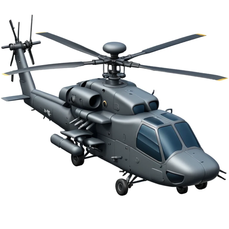 Apache helicopter emoji