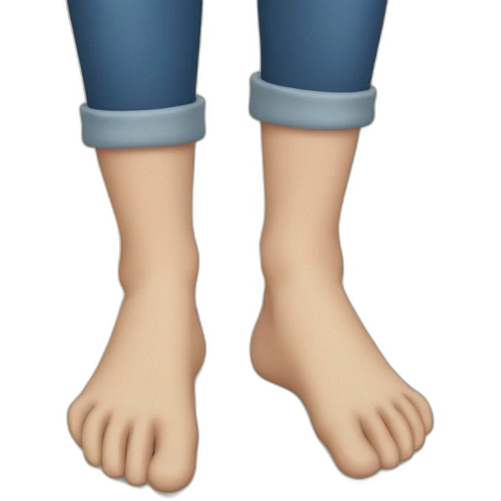 foot emoji