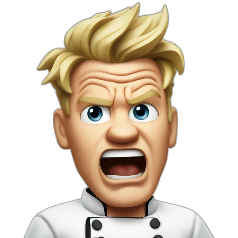 gordon ramsay yelling emoji