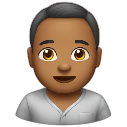 Bébé dans un congélateur emoji