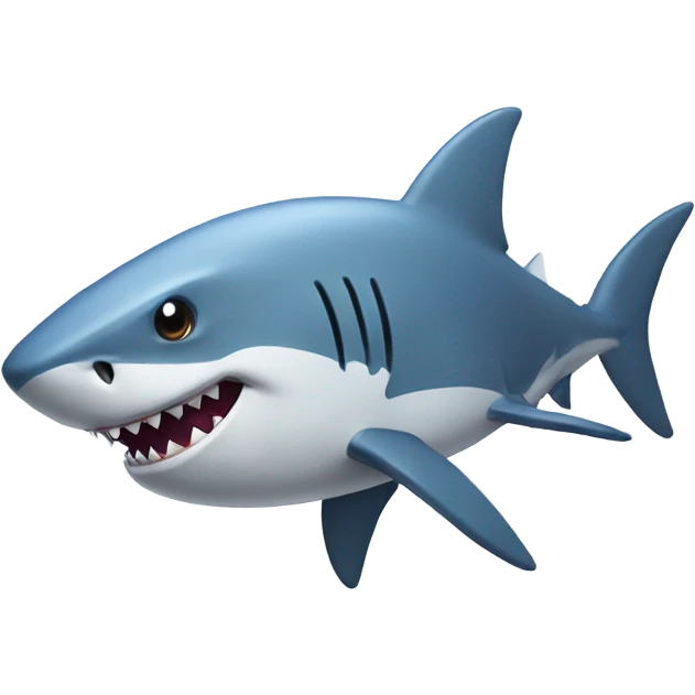 Shark with sonic costume emoji