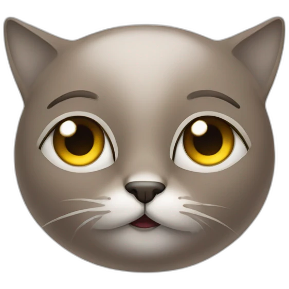 Chat, qui fait les yeux doux emoji