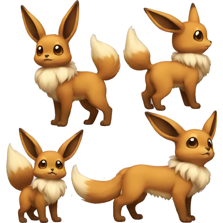 Eevee full body emoji