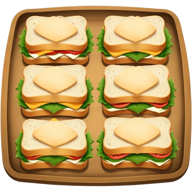 sandwich tray emoji