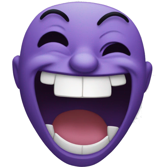 grimace laugh emoji