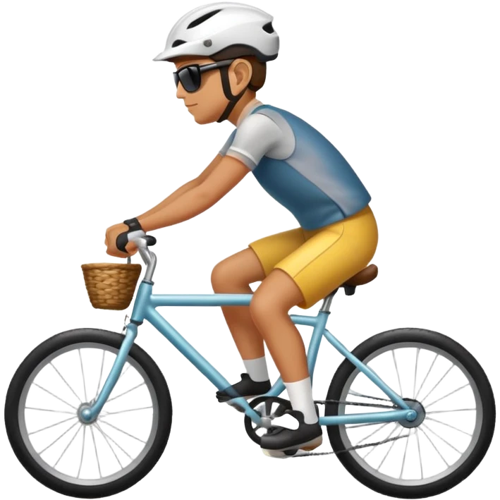 person riding a bike emoji