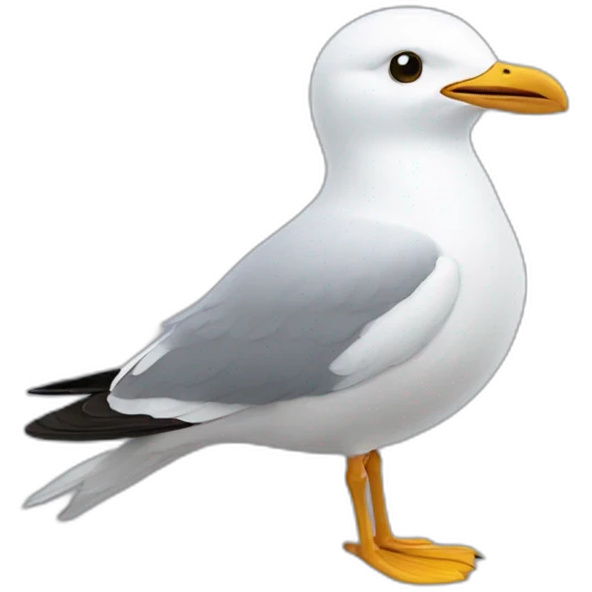 Mouette qui vole emoji