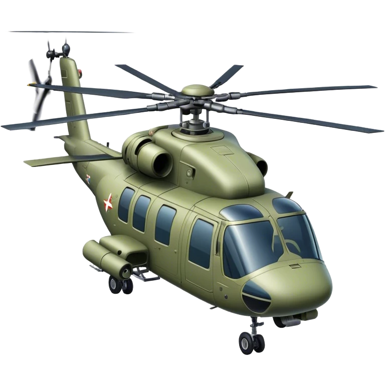military helicopter emoji