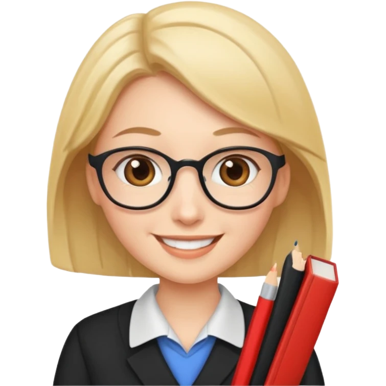 cute teacher emoji