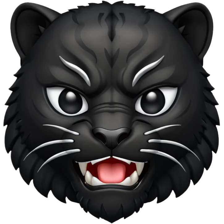 Black panther roar emoji emoji