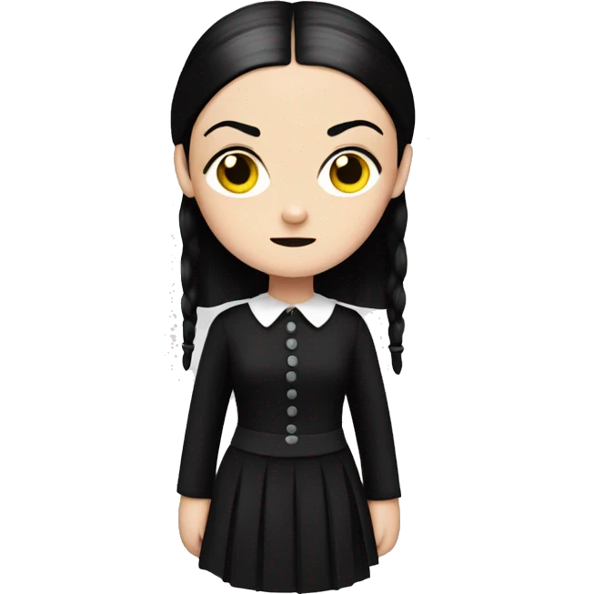 Wednesday Addams emoji