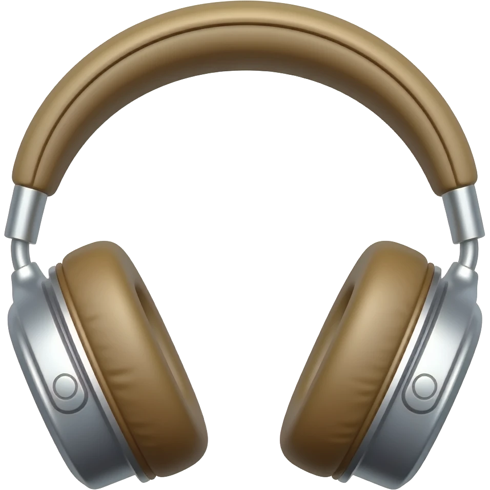 vintage headphone emoji