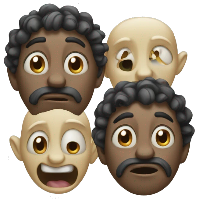 three headed beast emoji