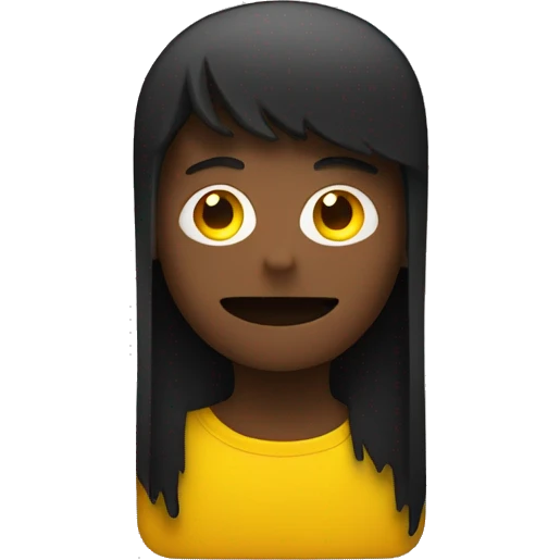 a wavy black and red rectangle with a yellow circle in the middle  emoji