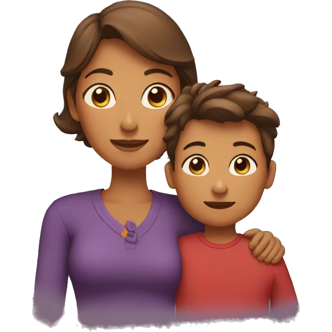 mother and son emoji