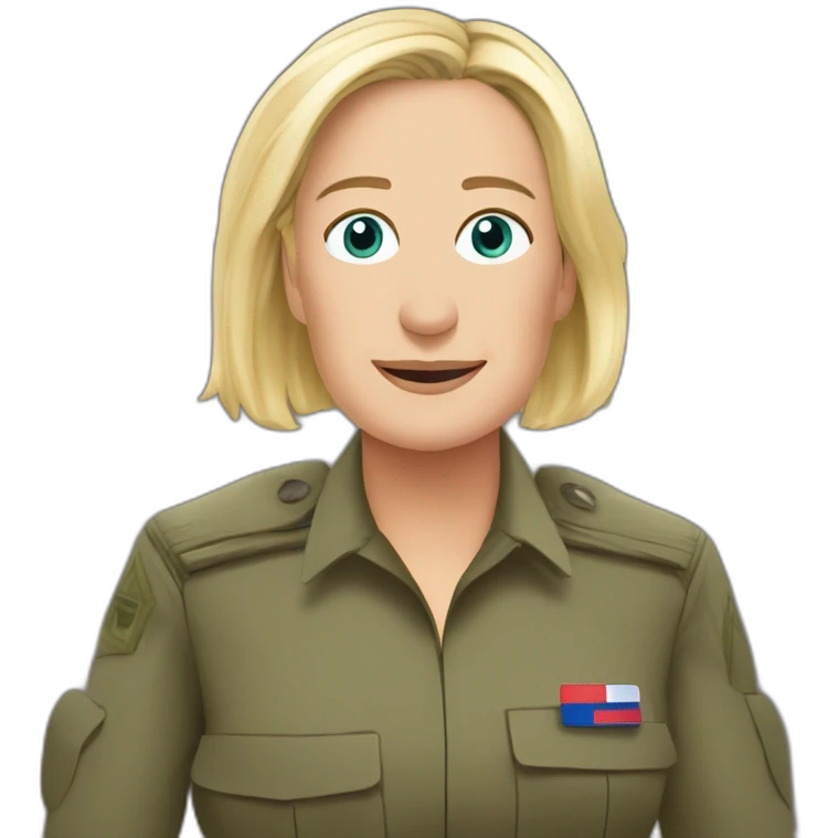 Marine Le Pen emoji