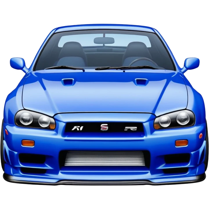 The 1999 Nissan Skyline GT-R R34 is the car used in the movie 2 Fast 2 Furious.   emoji