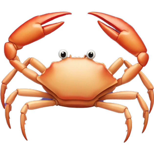 crab without legs emoji