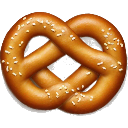 Pretzel  emoji
