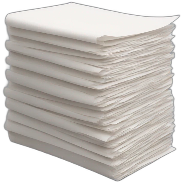 stack of paper emoji