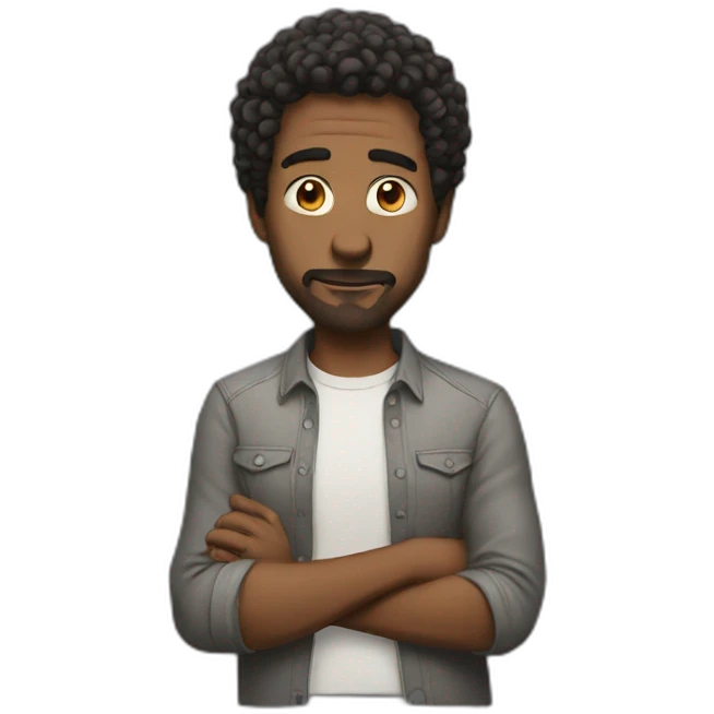 dude questions emoji
