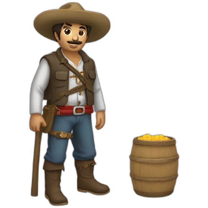 gaucho tomando coca emoji
