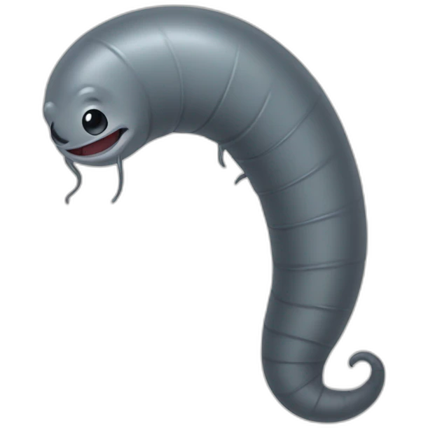 gray leech emoji