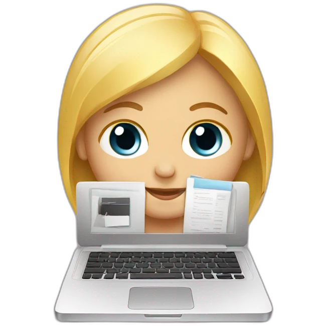 laptop resume emoji