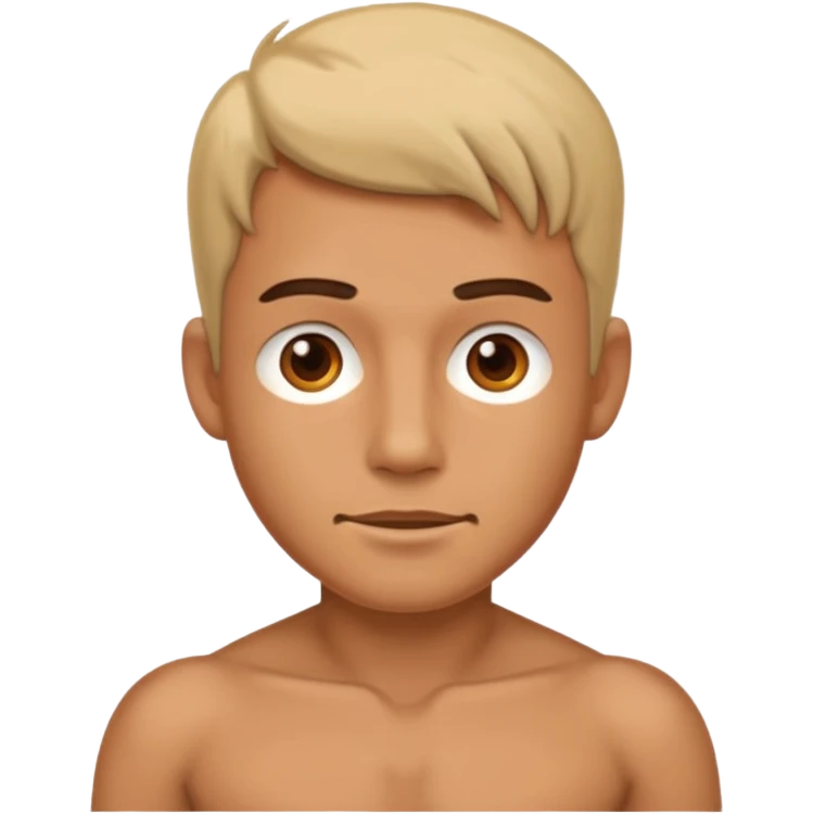 Naked men emoji