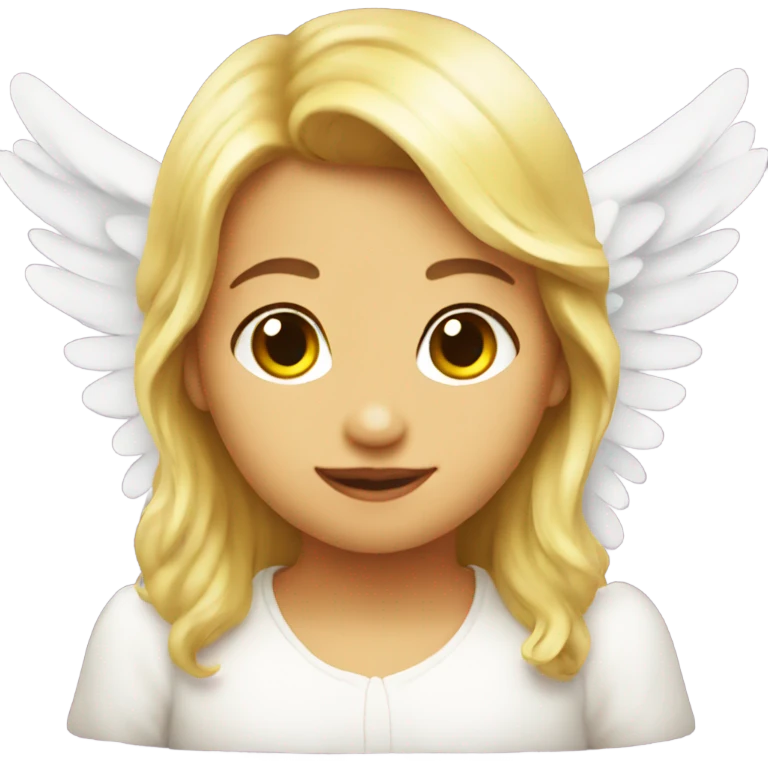 Duckling angel  emoji