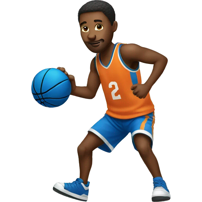playing basketball emoji