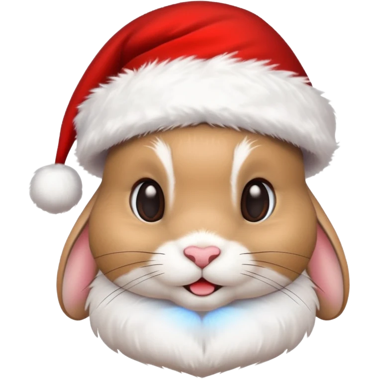 christmas rabbit emoji