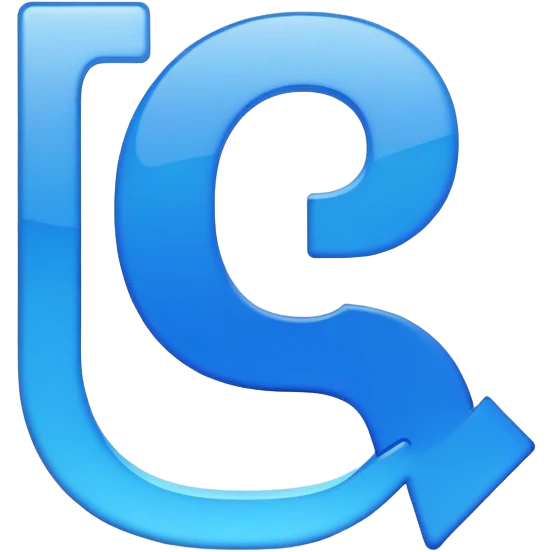 Coursera logo, online learning platform, blue 'C' letter emoji
