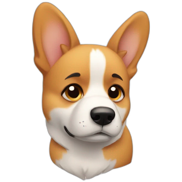 sad-corgi emoji