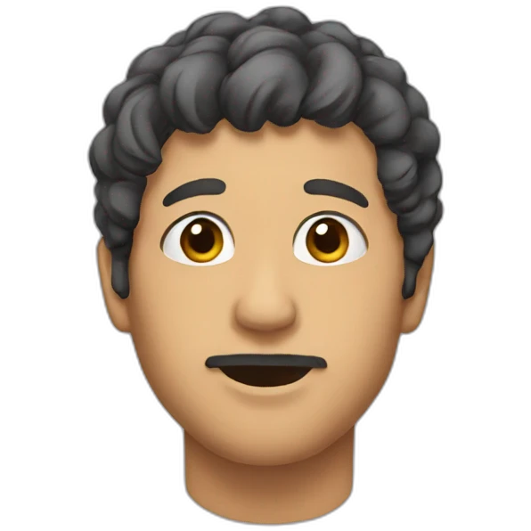 two chin emoji