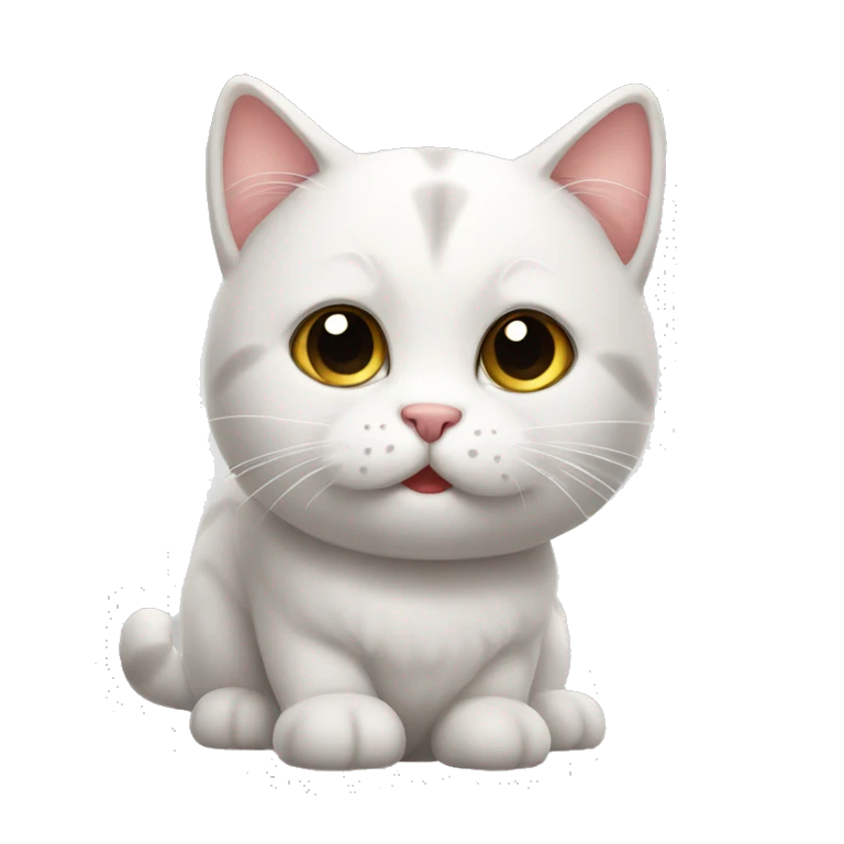 So cute cat emoji